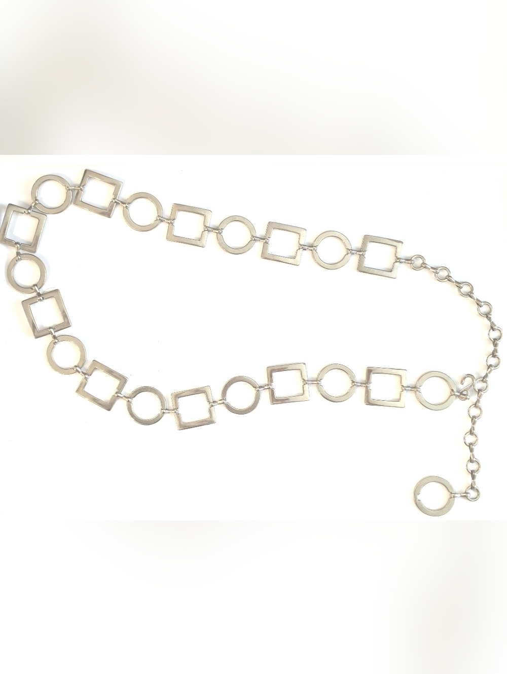 Groovy GoGo Silver Chain Link Belt